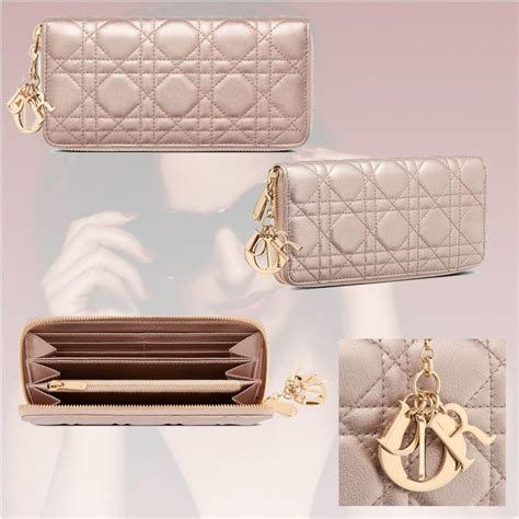 lady dior long wallet price|christian dior long wallet.